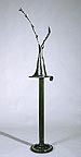 figurative sculpture in formed steel